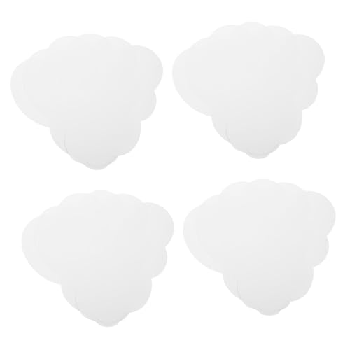 Formes Nuageuses en Papier Épais Découpes Précises pour DIY