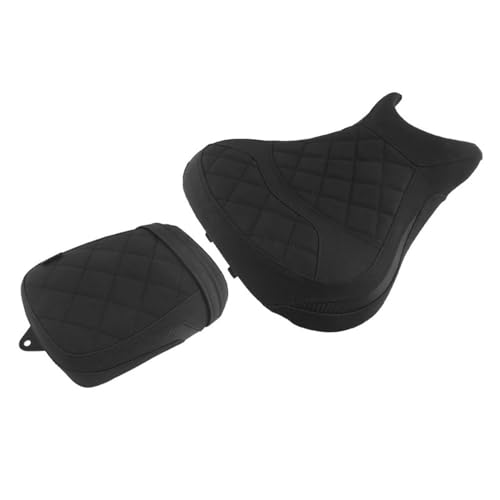 Cojín para Eliminator 500 con cuero sintético antideslizante y acolchado ergonómico trasero