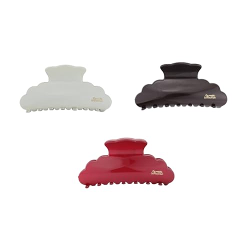 Pinzas grandes para cabello grueso 3 piezas miniatura 1