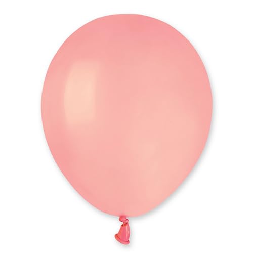 Biobased Natural Rubber Mini Latex Balloons 13cm / 5 in - Pack of 50 (Baby Pink)