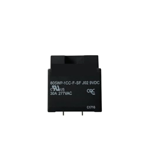 Relé 9VDC 805WP-1CC-F-SF J02 de 1 unidad para circuitos electrónicos 2