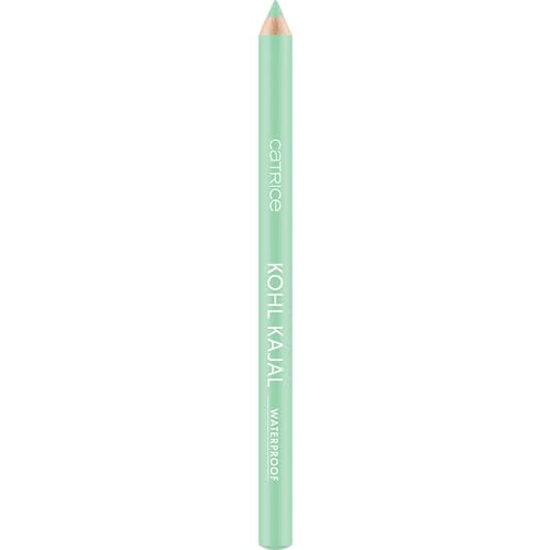 Catrice Kohl Kajal Waterproof, Lápiz para kayal, n.º 140, verde, definir, brillante, brillante, vegano, impermeable, sin micropartículas de plástico, sin nanopartículas, 1 unidad (0,78 g)
