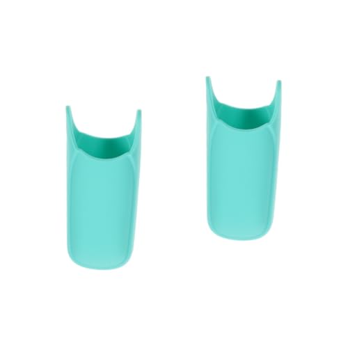 FRCOLOR 2pcs Hair Styling Tool Cover Flat Iron Heat Resistant Sleeve Curler Cover Easy Install