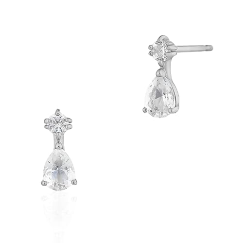 [4℃(ヨンドシー)] 公式 【Holiday Limited】 K10ホワイトゴールド ピアス 誕生日 プレゼント レディース ジュエリーケース付き 112546653201