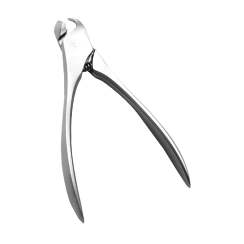 IWOWHERO Professional Nail Clippers Nail Pusher Cuticle Trimmer Ergonomic Handle for Home Salon Use