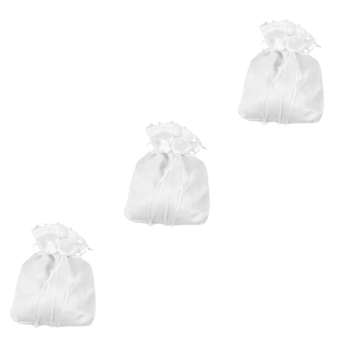 Bourse de mariée de mariage blanche en chiffon pour soirée formelle et bal