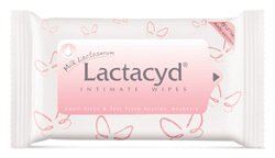 Lactacyd Lady Intimate Area Cleansing Hygienic Wipes Milk Lactoserum Travel Set
