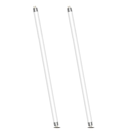 2 Stück 13W Leuchtstoffröhre, Größe: 525mm, T5 Kaltweiß 4000K, 1000LM, G5-Sockel, Röhrenlicht mit Geringem Energieverbrauch, Energiesparlicht für den Notfall, Geeignet für Küche, Bad, Schrank, Garage