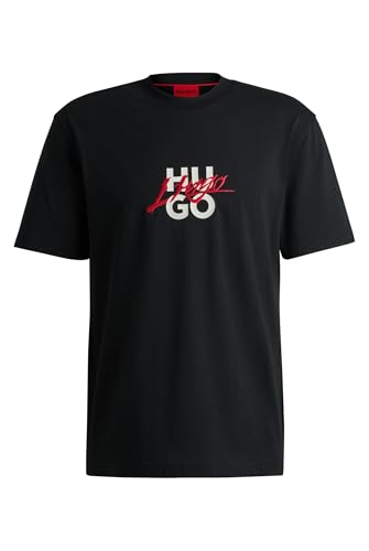 HUGO Herren Laze Loungewear_T_Shirt, Black1, XL HUGO Herren Laze Loungewear_T_Shirt, Black1, XL