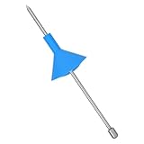 Sosoport Lecksuchstab Wasserleckprüfgerät 250mm Edelstahl mit Hochempfindlichem Hörkopf für Rohrleckortung und Sanitärprüfung