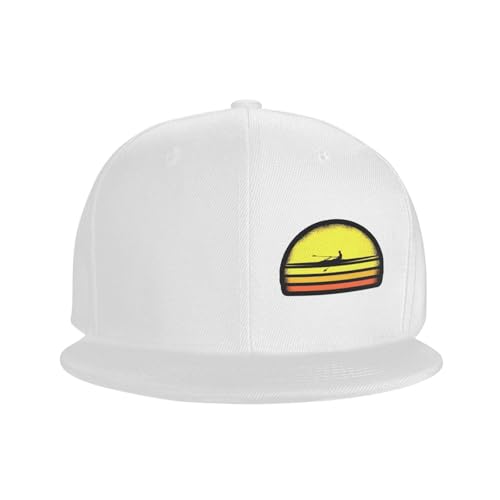 Rowing Retro Adjustable Outdoor Baseball Hat Flat Hat3