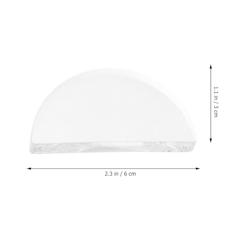 Image of iplusmile 6Pcs Optical Lens Kit for Physics Teaching - Includes Convex and Concave Lenses, Prisms, and Optical Accessories for Education and Experiments