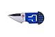 Al Mar Stinger Keyring Knife Blue, schwarz