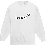 Azeeda 'Ver de Terre' Sweat Enfant (7-8 Ans) (KW00033771)