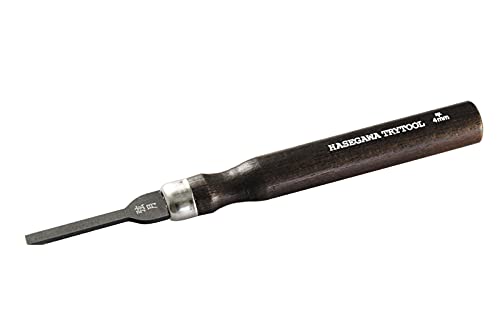 Hasegawa TT111 Flachmeisel 4 mm pour nettoyer les recoins inaccessibles sans rayer