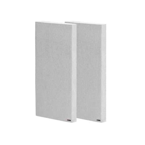 Image of Timber Acoustics Sound Absorption Panels, Sound proofing for Room, Roxul Rockwool Absorption Panels | Noise Absorber for Home | 2' x 4' x 2 inch. NRC=0.90 [SET OF 2] (Grey)