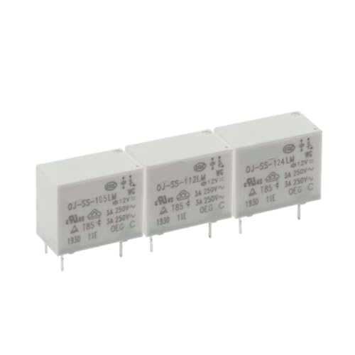 Relais de puissance OJ-SS-124LM 24V 3A 4 broches pour carte électronique