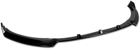 EPARTS 3 Pieces Front Bumper Lip Spoiler Splitter Side Body Kit Trim Protection Compatible with 2017-2018 Hyundai Elantra (Painted Black)