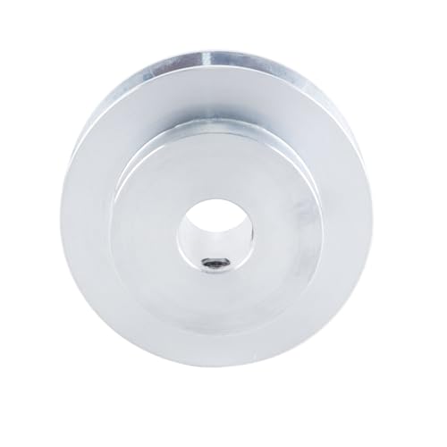 Durlo Einzelrillenscheibe (60 mm Außendurchmesser, 14 mm feste Bohrung) – Bohrmaschine kompatibel mit 6 mm PU