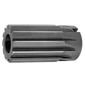 Hss Straight Flute Shell Reamer, Rh Cut, 3-1/8" Dia X 1-3/4" Hole Dia X 4-1/2" Oal 18 Flutes #TOP14