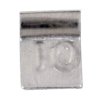 Troemner Class 7 20 mg, Class 7 Economical Aluminum Flat Weight with Traceable Certificate