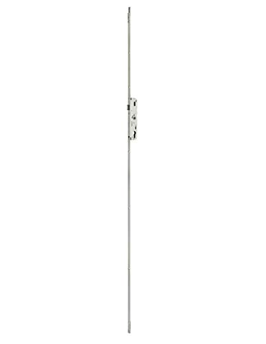 FERCO by THIRARD - Boîtier de Serrure Encastrable Fenster à Cylindre - Porte Fenêtre - Axe 28 mm - 2 Points - H. 1530 mm - Réversible - Verrouillage Par Pêne Haut et Bas - Sécurité Optimale - Gris