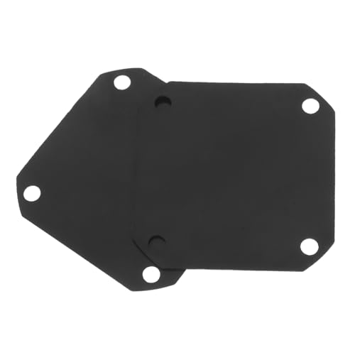 POPETPOP 2pcs Air Compressor Accessories Square Pressure Switch Pad Replacement Durable Rubber Gaskets for Automatic Pressure Switch Leakproof Temperature Resilient Heavy Duty Tool Parts