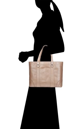 Image of Frye Women's Melissa Shopper Tote Bag, Stylist Large Handbag with Adjustable Strap & Pockets