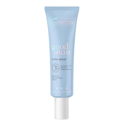 Bielenda Good Skin Hydra Boost Crema fuertemente hidratante Ácido hialurónico Trehalosa Tripéptido, 50 ml