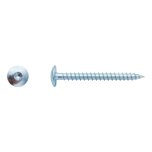 Vis penture Torx 7x70 D-Work l'excellence du zingué blanc