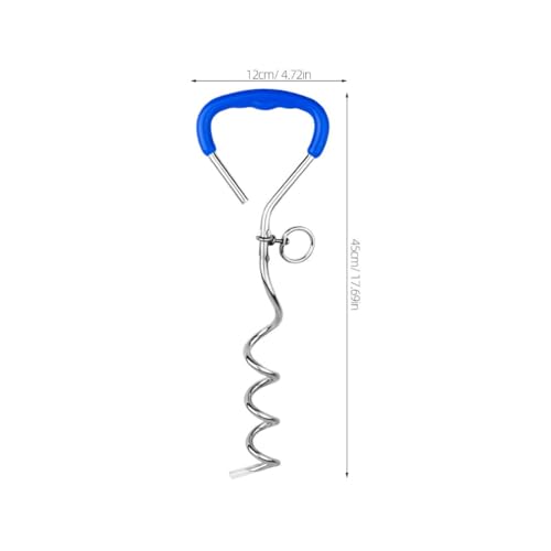 Toddmomy Estaca Resistente Para Cães 2 Peças Estacas Para Amarração De Cães Estaca Para Cães Para Qu