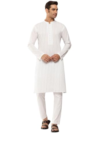 Kurta pour homme en pur coton droit avec pyjama assorti See Designs