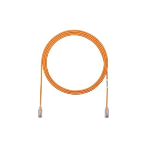 Panduit cable de red Cat6 patch cord naranja 10 ft miniatura 1