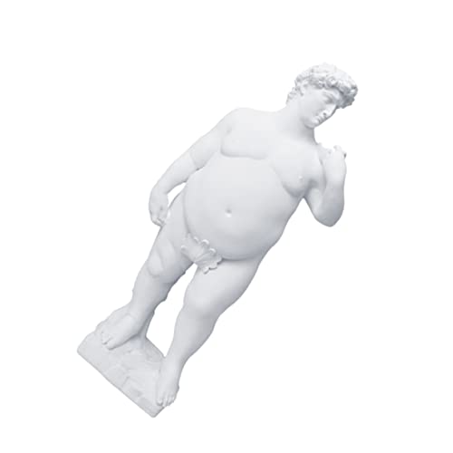 Gatuida 1 Pieza Estatua De David Adorno De Escritorio Decoración del Apartamento Esculturas Decoración del Hogar Cifra Estatua De Busto Masculino Oficina En Casa Resina
