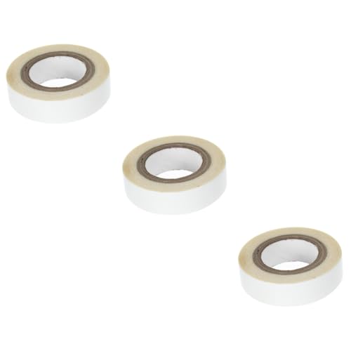 Beatifufu 3 Rolls Double Sided Wig Tape Strong Adhesive Tape for Hair Extensions Lace Wig Glue