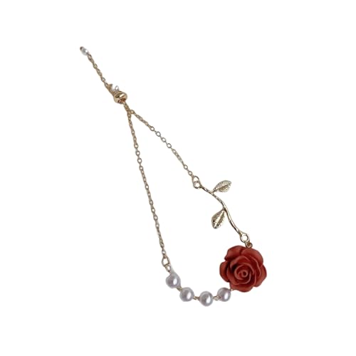 Fleur de rose mignonne pour un look rétro chic en soirée ou au bureau