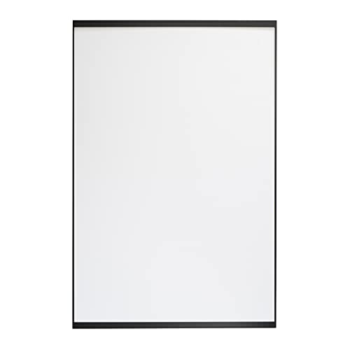 Hudeco Insnap Frame 24X36 Inches, 0.9 X 0.27 Border Aluminum Profile, Front-Loading Snap Frame, Movie Poster Frame, Wall Mounting, Picture Frame, Is1423B-2 (Black) #TOP4