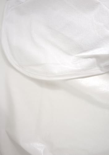 Protection imperméable pour matelas blanc 90x200 alèse coton élastique - 6