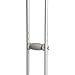 Hugo Mobility Adjustable Tall Crutches For Walking, Tall Adult Walking, Comfortable Lightweight with Underarm Pad and Hand Grip, For Users Over 6 Feet