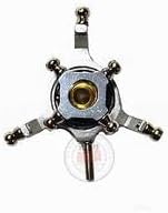 WLtoys XK K100 K120 K110S RC Remote Control Helicopter Parts Metal Rotor Head Blade clamp Crosshead (Color : Rotating head-02)