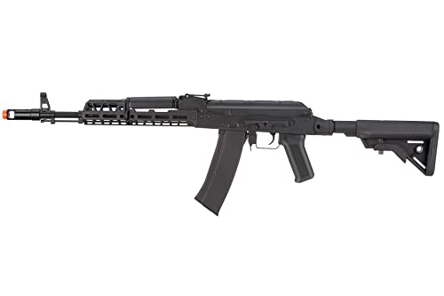 Lancer Tactical CNC MLOK Airsoft AK74 AEG Airsoft Full Steel Rifle w/ETU Fast Trigger Unit