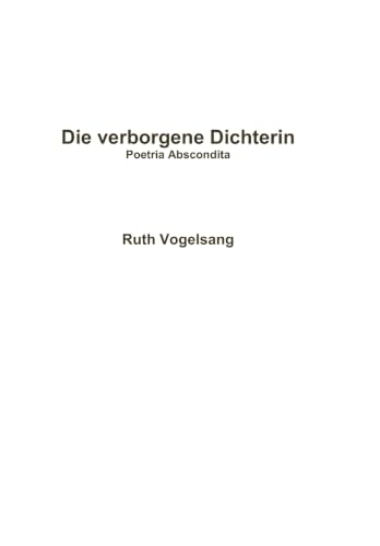 Poetria Abscondita (German Edition)