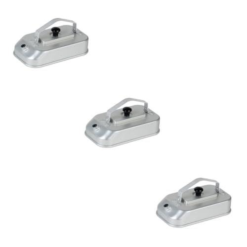 Abaodam 3pcs Camping Kettle Portable Stovetop Tea Pot Large Capacity Water Kettle Outdoor Supplies Aluminium Alloy