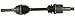 A1 Cardone 60-1443 CV Axle Shaft