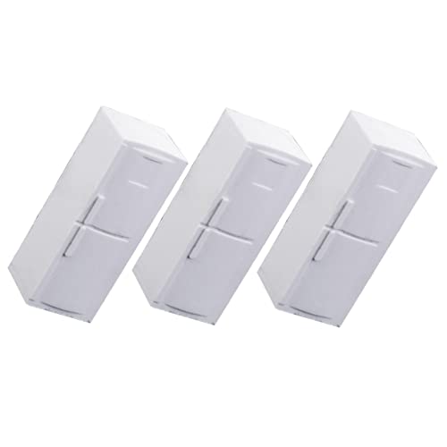 TOYANDONA 3 Piezas Modelo De Refrigerador Simulado Nevera con Mesa De Arena Congelador De Mesa De Arena Adorno De Mesa De Arena Modelo De Congelador Decoración De Mesa De Arena Abs