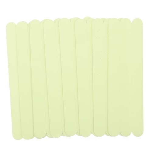 MAGICLULU 24piezas Cinta Antideslizante Para Baño Brillan La Oscuridad Para Escalones y Escaleras Tiras Antideslizantes De Seguridad Para Ducha y Bañera
