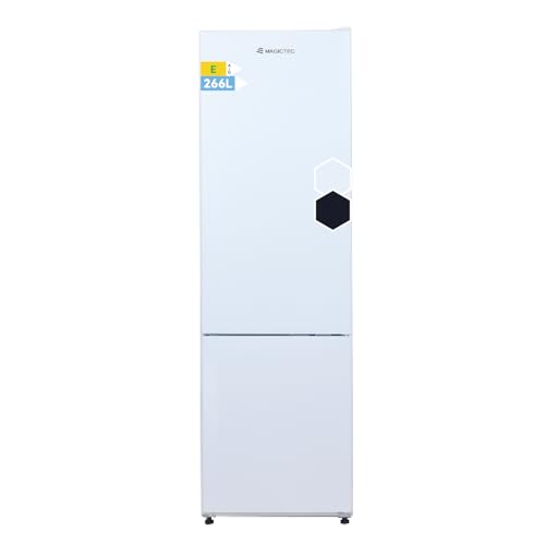 magictec Frigo congelateur combiné,refrigerateur congelateur combine | 266 L (192 L/74 L) | Réfrigérateur congélateur no frost | Pose libre | Éclairage...