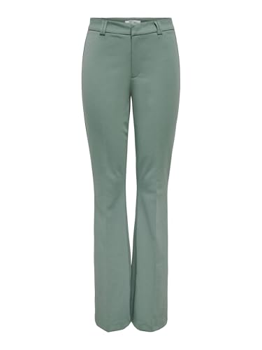 Pantalon évasé ONLY Onlpeach couleur Couronne de Laurier en tissu TLR extensible
