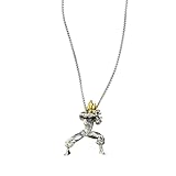 AEIXYA Halskette Goku Klassische Pose,60Cm Dragon Ball Necklace,Halskette Mit Anime Anhänger Für Son Goku,Cosplay Rollenspiel-Halskettenzubehör,Perfekte Geschenk Für Anime-Liebhaber