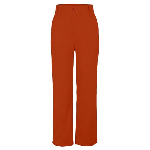 Pantalones de chándal para mujer, pantalones de fútbol, ropa profesional, pantalones deportivos, ajustados, para entrevista, entrevista, a cuadros, marrón, L